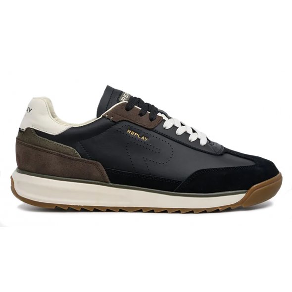 Replay Ανδρικό Sneaker Yard Sport RSIB0001L 0003 Μαύρο