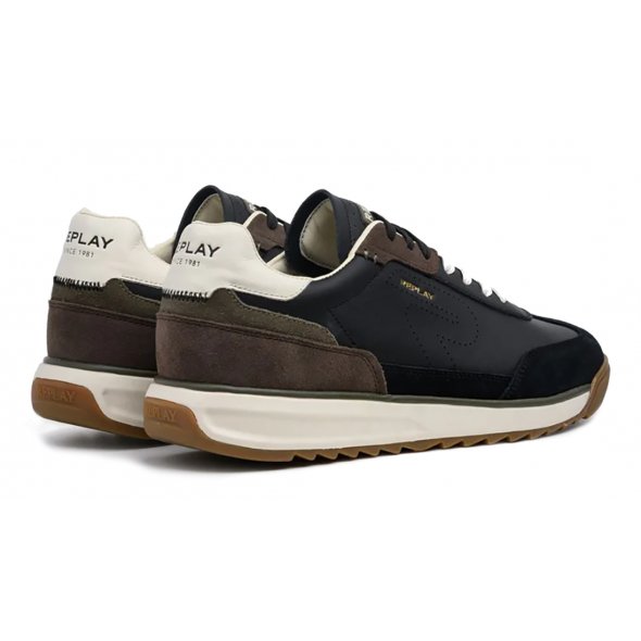 Replay Ανδρικό Sneaker Yard Sport RSIB0001L 0003 Μαύρο
