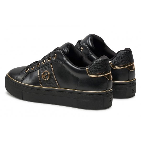 Tamaris Δερμάτινο Sneaker 1-23724-42 007 Black Uni