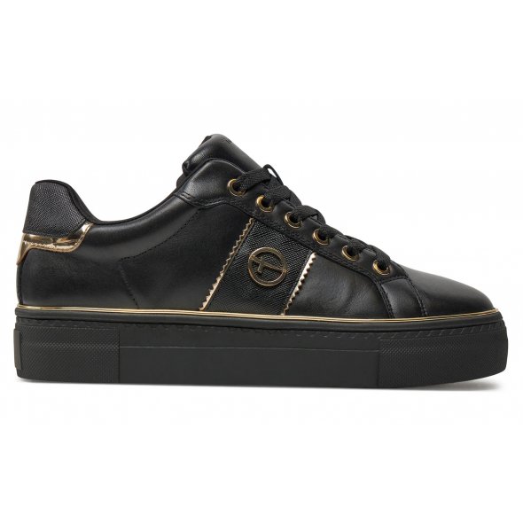 Tamaris Δερμάτινο Sneaker 1-23724-42 007 Black Uni