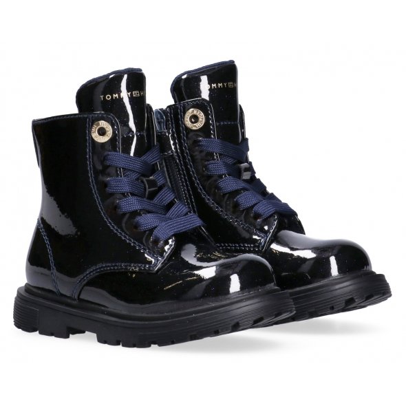 Tommy Hilfiger Παιδικό Μποτάκι Για Κορίτσια T1A5-34005-1237 800 Μπλε