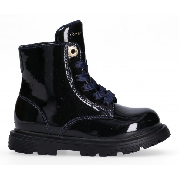 Tommy Hilfiger Παιδικό Μποτάκι Για Κορίτσια T1A5-34005-1237 800 Μπλε
