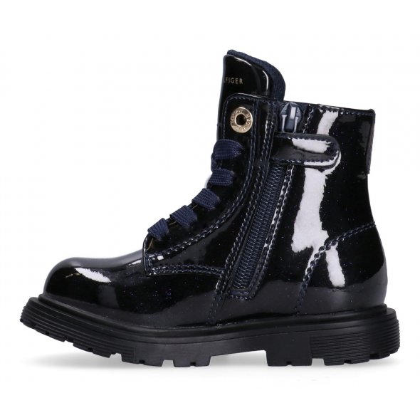 Tommy Hilfiger Παιδικό Μποτάκι Για Κορίτσια T1A5-34005-1237 800 Μπλε