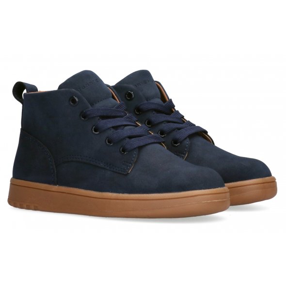 Tommy Hilfiger Παιδικό Μποτάκι Για Αγόρια T3X4-34085-0315 800 Μπλε