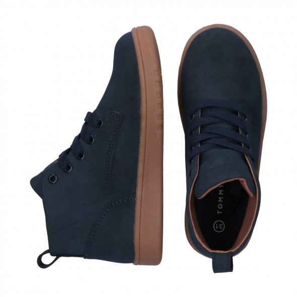 Tommy Hilfiger Παιδικό Μποτάκι Για Αγόρια T3X4-34085-0315 800 Μπλε