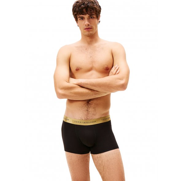 Tommy Hilfiger 3Pairs Trunk UM0UM03411 0R2 Μαύρο