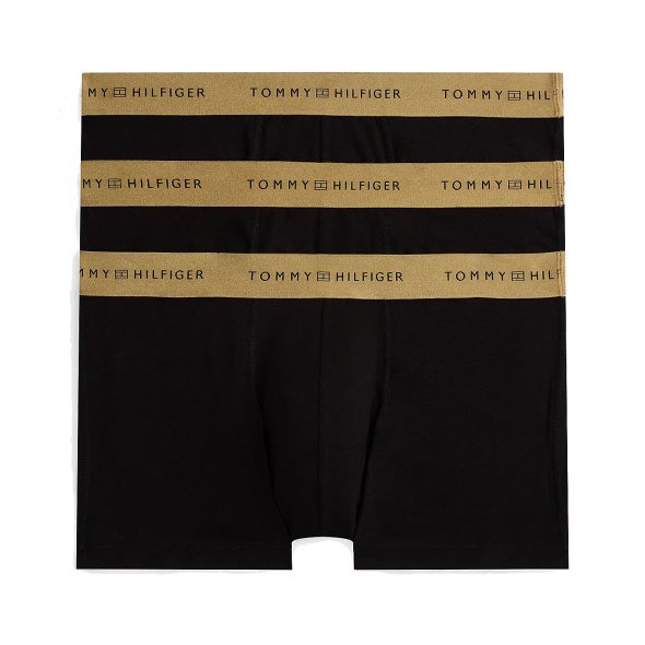 Tommy Hilfiger 3Pairs Trunk UM0UM03411 0R2 Μαύρο
