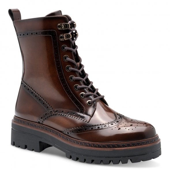 Tamaris Μποτάκι Flat 1-25232-45 300 Καφέ