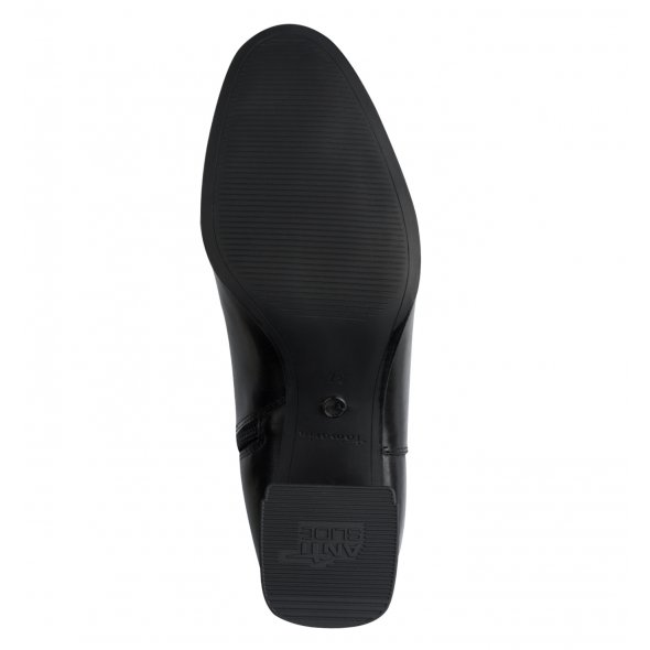 Tamaris Δερμάτινη Μπότα 1-25527-45 001 Μαύρο