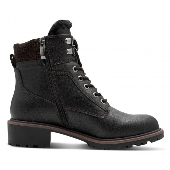 Tamaris Γυναικείο Αδιάβροχο Μποτάκι 1-26266-43 020 Black Matt