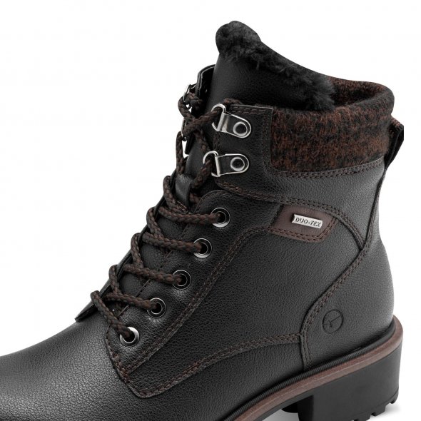 Tamaris Γυναικείο Αδιάβροχο Μποτάκι 1-26266-43 020 Black Matt