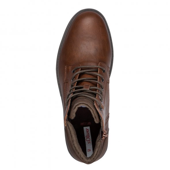 S.Oliver Ανδρικό Μποτάκι 5-15258-45 307 Dark Cognac