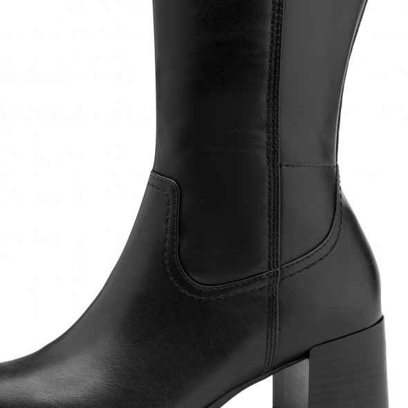 Jana 100% Comfort Μπότα 8-25567-45 001 Μαύρο