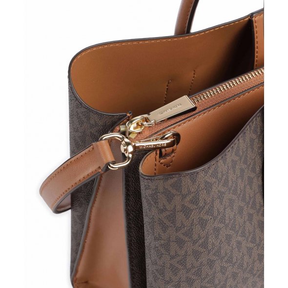 Michael Kors Γυναικεία Τσάντα Ruthie 30S5G9RS3B Brn/Acorn