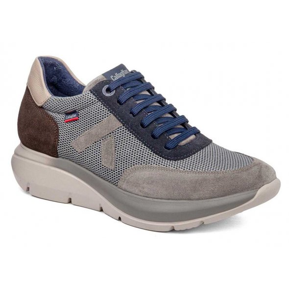 Callaghan Δερμάτινο Ανδρικό Sneaker 61203 Γκρι