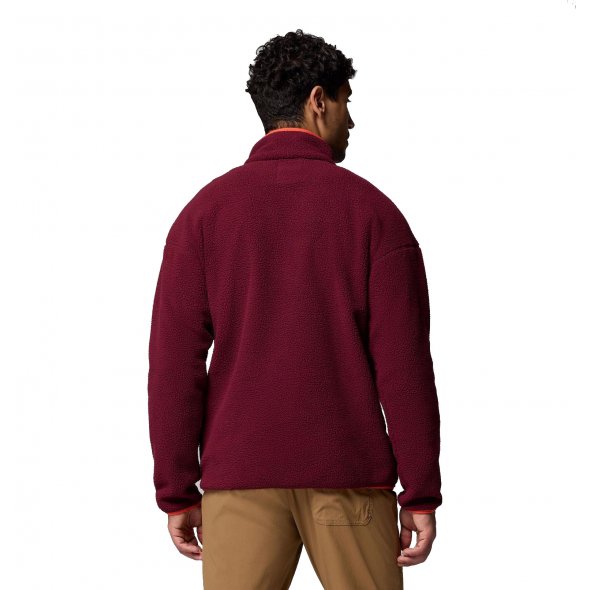 Columbia Ανδρική μπλούζα Helvetia™ II Half Snap Fleece 2090891 624 Μπορντώ