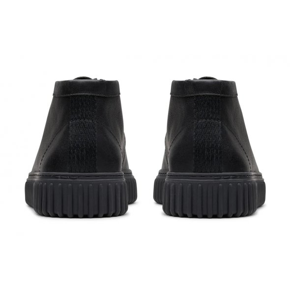 Clarks Ανδρικό Casual Μποτάκι Torhill Hi 26178264 Black Leather