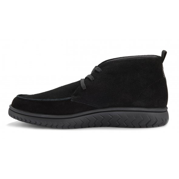 Clarks Ανδρικό Δερμάτινο Μποτάκι RelaxLite Moc 26184688 Black Suede