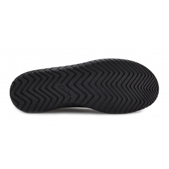 Clarks Ανδρικό Δερμάτινο Μποτάκι RelaxLite Moc 26184688 Black Suede