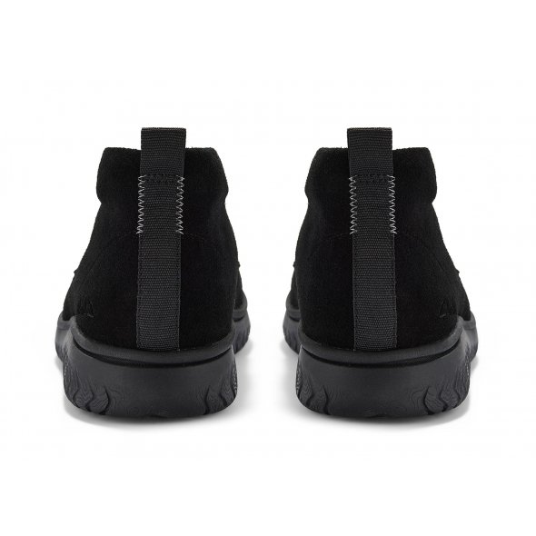 Clarks Ανδρικό Δερμάτινο Μποτάκι RelaxLite Moc 26184688 Black Suede