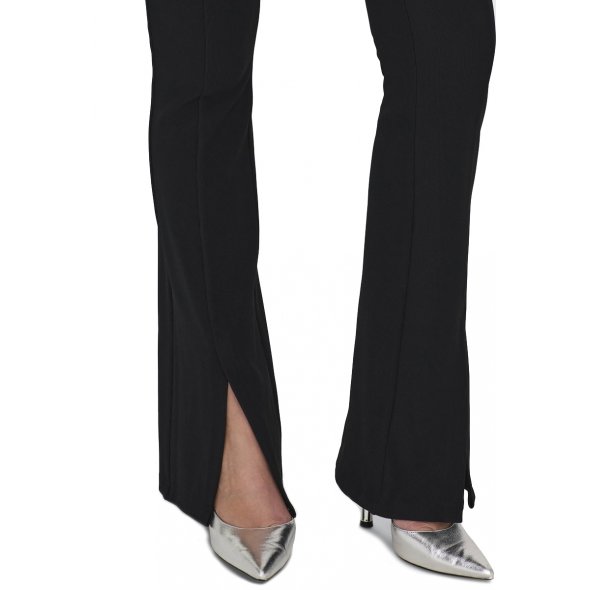 Vero Moda Γυναικείο Παντελόνι Rib Slit Legging 15306520 Black
