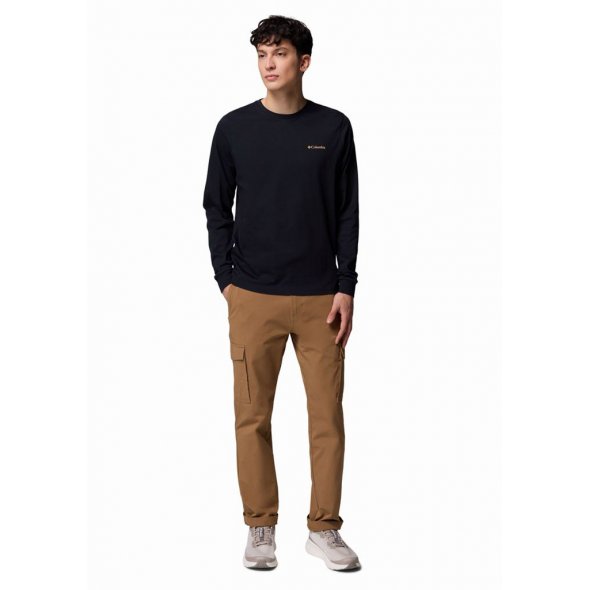 Columbia Ανδρική Μπλούζα CSC™ Seasonal Logo LS Tee 2013545 007 Μαύρο