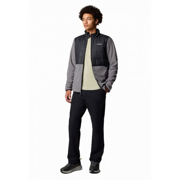 Columbia Ανδρική Ζακέτα Basin Butte™ Full Zip Fleece II 2101761 023 City Grey/Black