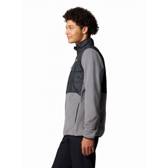 Columbia Ανδρική Ζακέτα Basin Butte™ Full Zip Fleece II 2101761 023 City Grey/Black