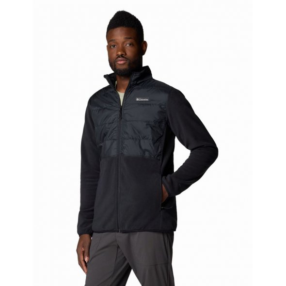 Columbia Ανδρική Ζακέτα Basin Butte™ Full Zip Fleece II 2101761 010 Μαύρο