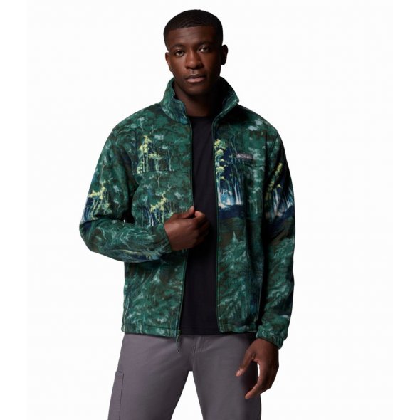 Columbia Ανδρική Ζακέτα Steens Mountain™ Printed Jacket 1478231 375 Πράσινο