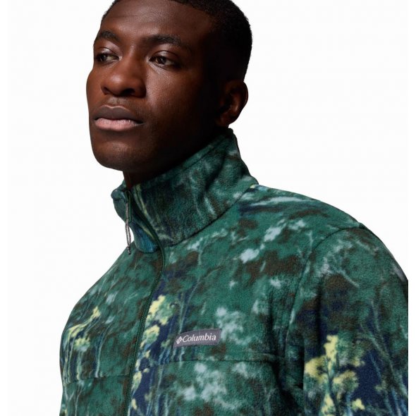Columbia Ανδρική Ζακέτα Steens Mountain™ Printed Jacket 1478231 375 Πράσινο