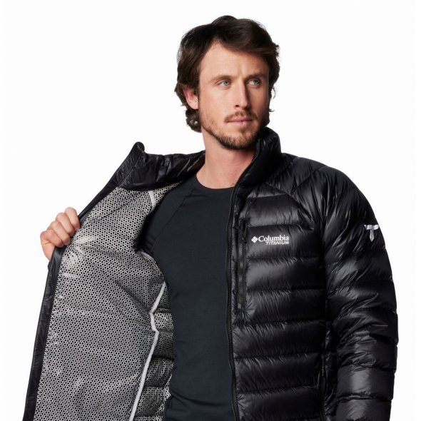 Columbia Ανδρικό Μπουφάν Arctic Crest™ Down Jacket 2088784 010 Μαύρο
