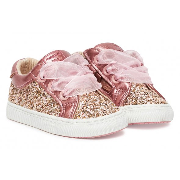 Mayoral Sneaker Για Κορίτσια 25-41620-046 Ροζ