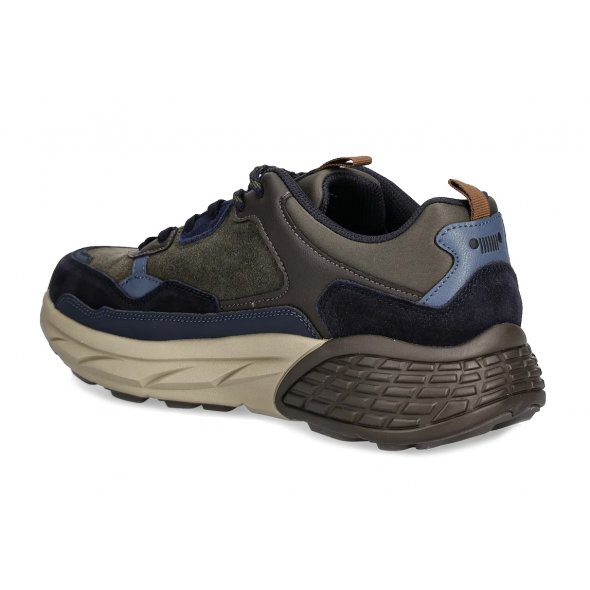 Jeep Ανδρικό Δερμάτινο Sneaker Groove JM52070A 280 Catfish