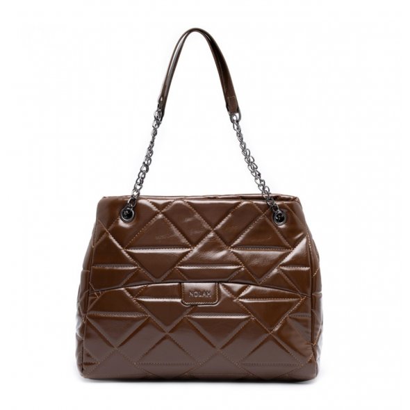Nolah Γυναικεία Τσάντα Azillia Chocolate Brown