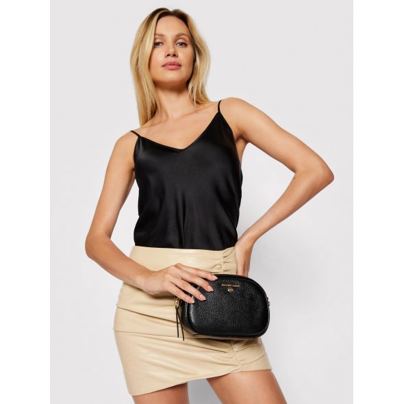 Michael Kors Γυναικεία Τσάντα Jet Set Charm 32S1GT9C0L Μαύρο