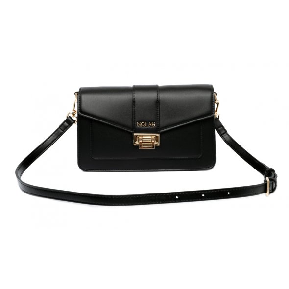 Nolah Γυναικεία Τσάντα Danny Black Light Gold