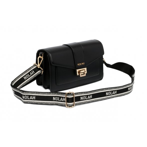 Nolah Γυναικεία Τσάντα Danny Black Light Gold