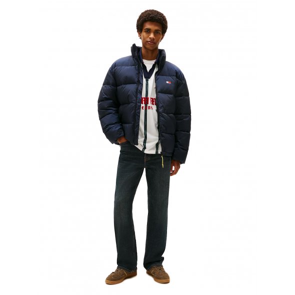 Tommy Hilfiger Jeans Ανδρικό Μπουφάν Vail Puffer DM0DM22040 C1G Μπλε