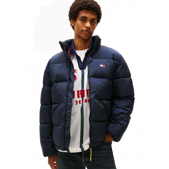 Tommy Hilfiger Jeans Ανδρικό Μπουφάν Vail Puffer DM0DM22040 C1G Μπλε