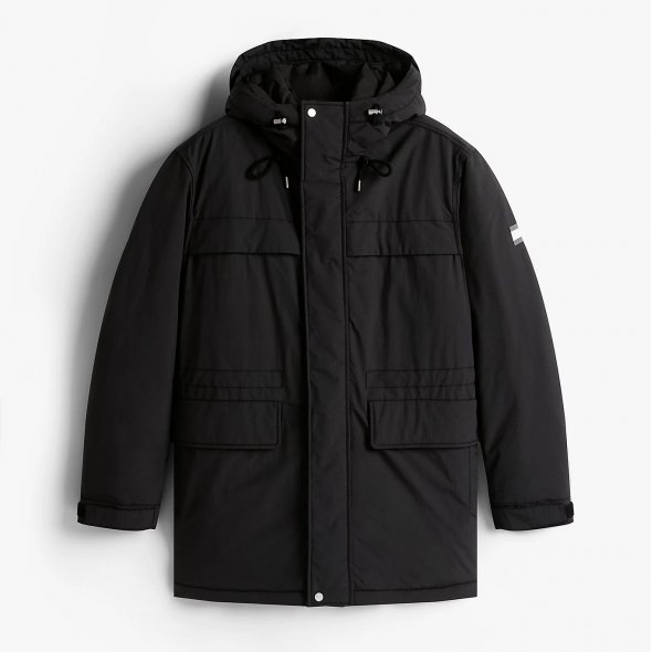 Tommy Hilfiger Jeans Ανδρικό Αδιάβροχο Parka DM0DM22251 BDS Μαύρο