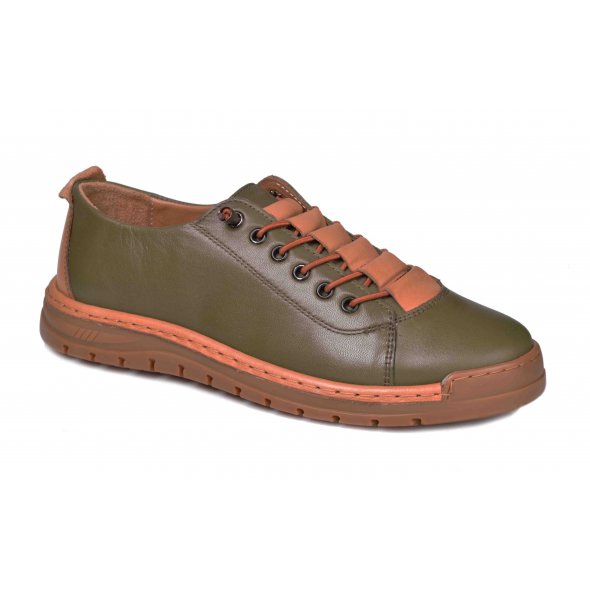 Apostolidis Shoes Δερμάτινο Παπούτσι F300 Πράσινο