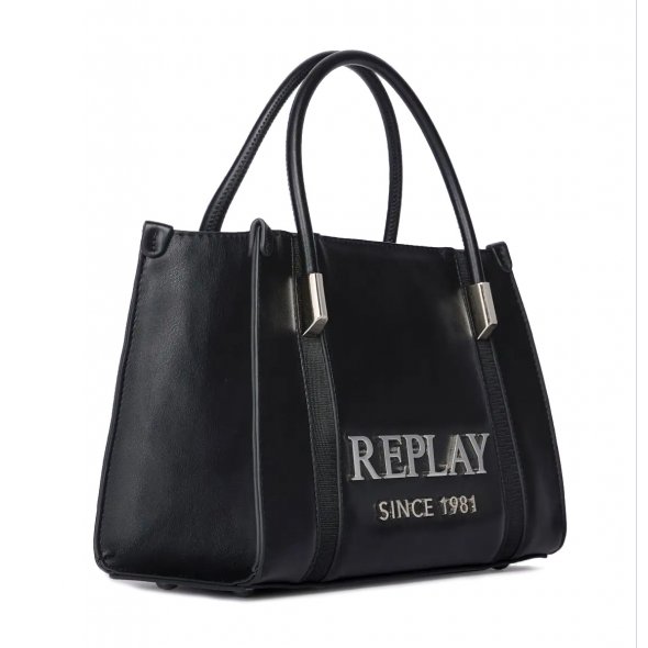Replay Γυναικεία Τσάντα FW3767.000 A0015G 0098 Μαύρο