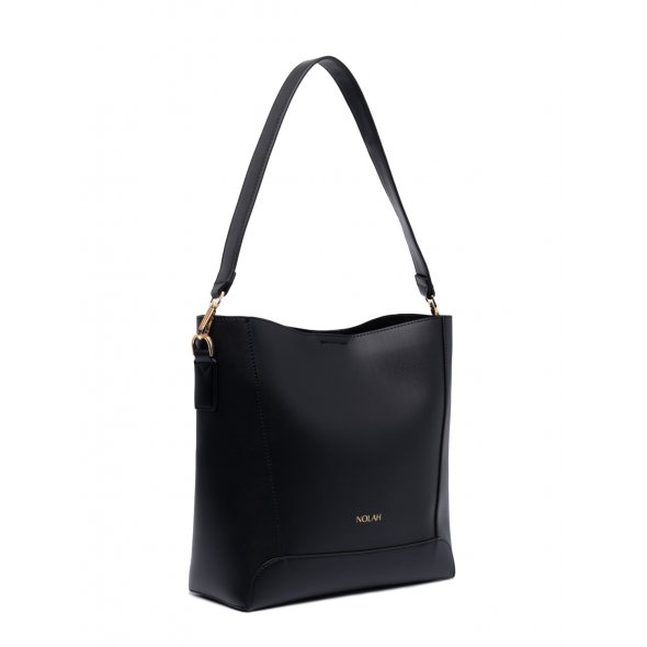 Nolah Γυναικεία Τσάντα Helios Black Light Gold