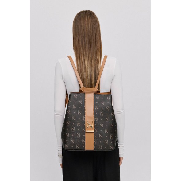 Nolah Γυναικεία Τσάντα Heron Brown Light Gold