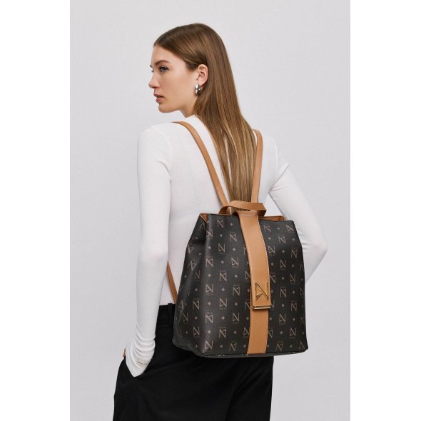 Nolah Γυναικεία Τσάντα Heron Brown Light Gold