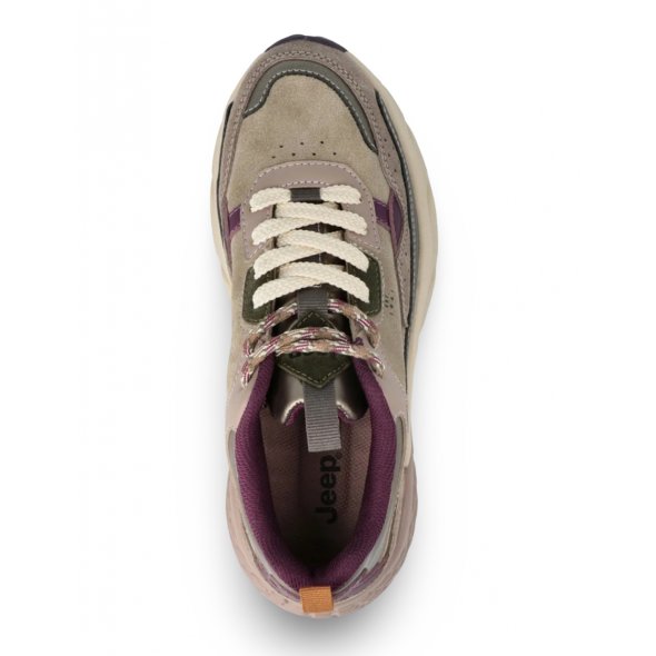 Jeep Ανδρικό Γυναικείο Sneaker Groove JL52520A 029 Taupe
