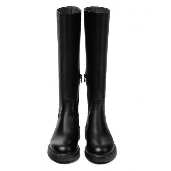 Camper Δερμάτινη Μπότα Dean K400763-003 Μαύρο