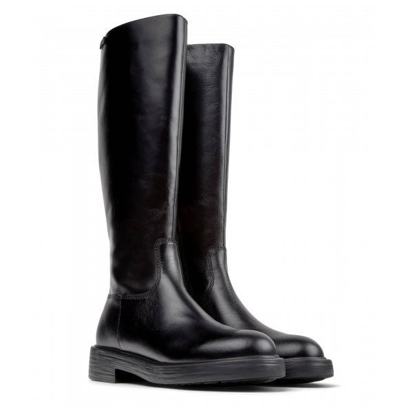Camper Δερμάτινη Μπότα Dean K400763-003 Μαύρο
