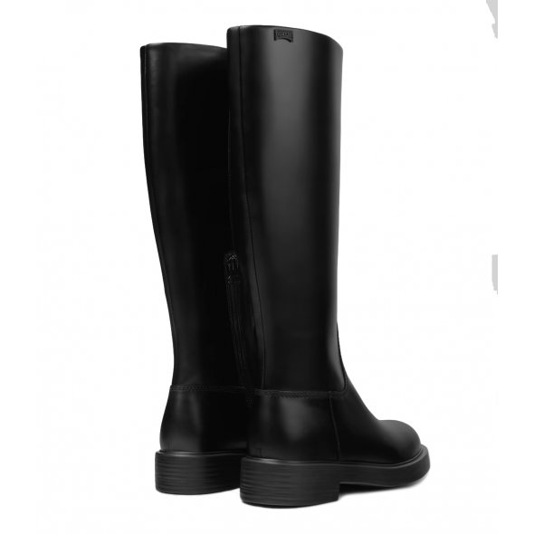 Camper Δερμάτινη Μπότα Dean K400763-003 Μαύρο